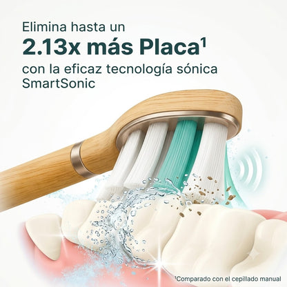 Cepillo de dientes sónico duradero