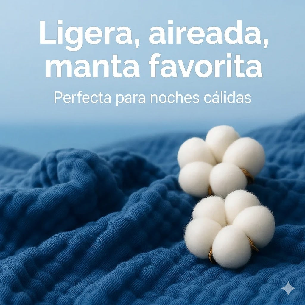 Suave Manta de Muselina