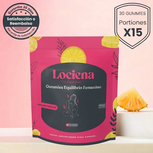 Gummies Equilibrio Femenino - Piña | 1 + 1 DE REGALO