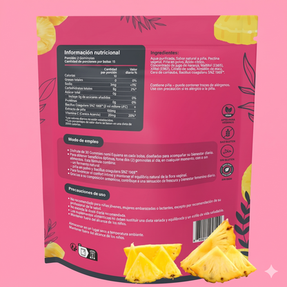 Gummies Frauengleichgewicht - Ananas | 1 + 1 GRATIS