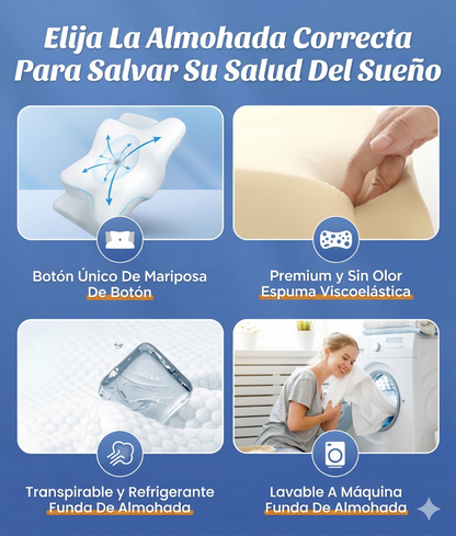 Lociena® Almohada cervical de espuma viscoelástica