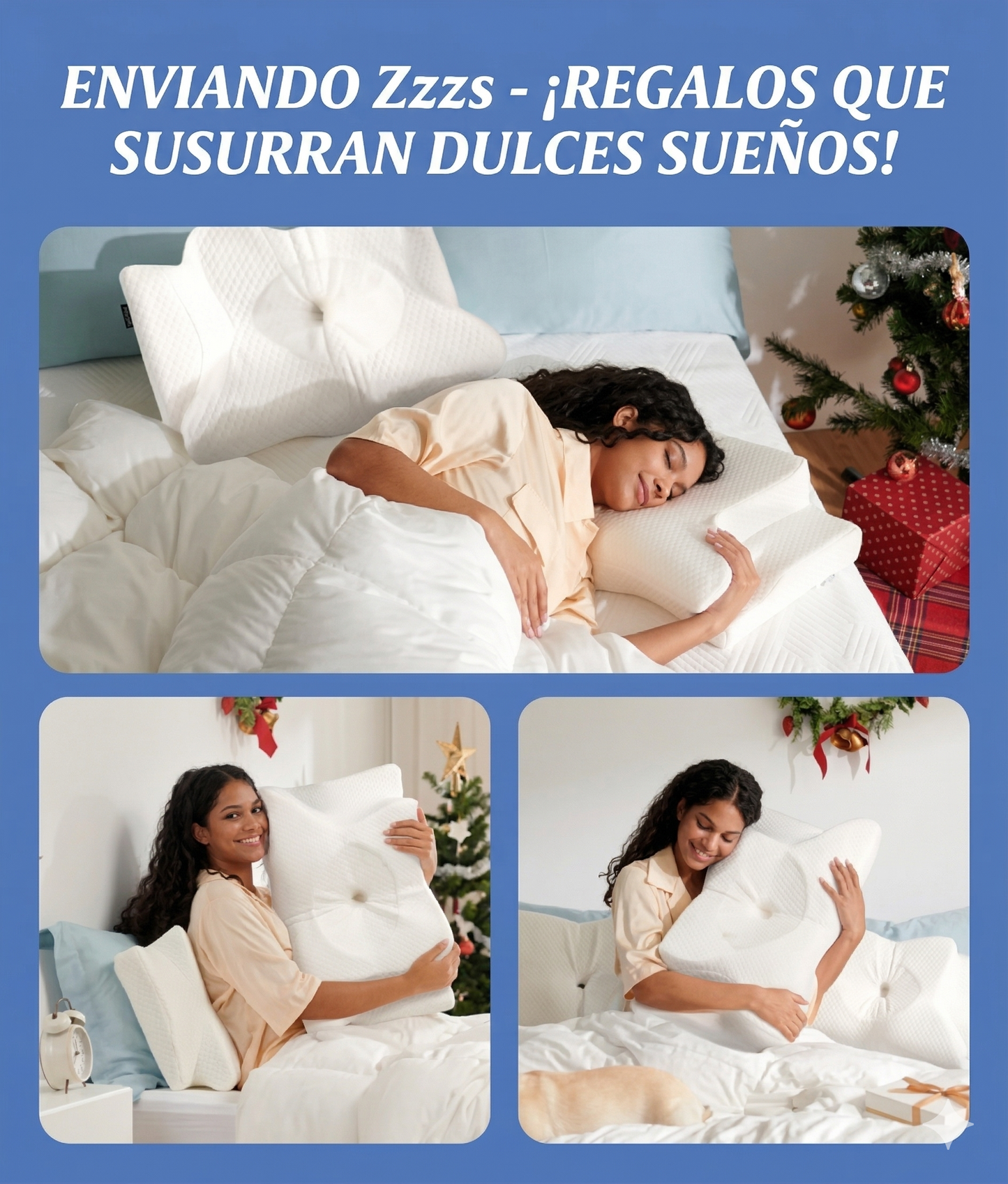 Lociena® Almohada cervical de espuma viscoelástica