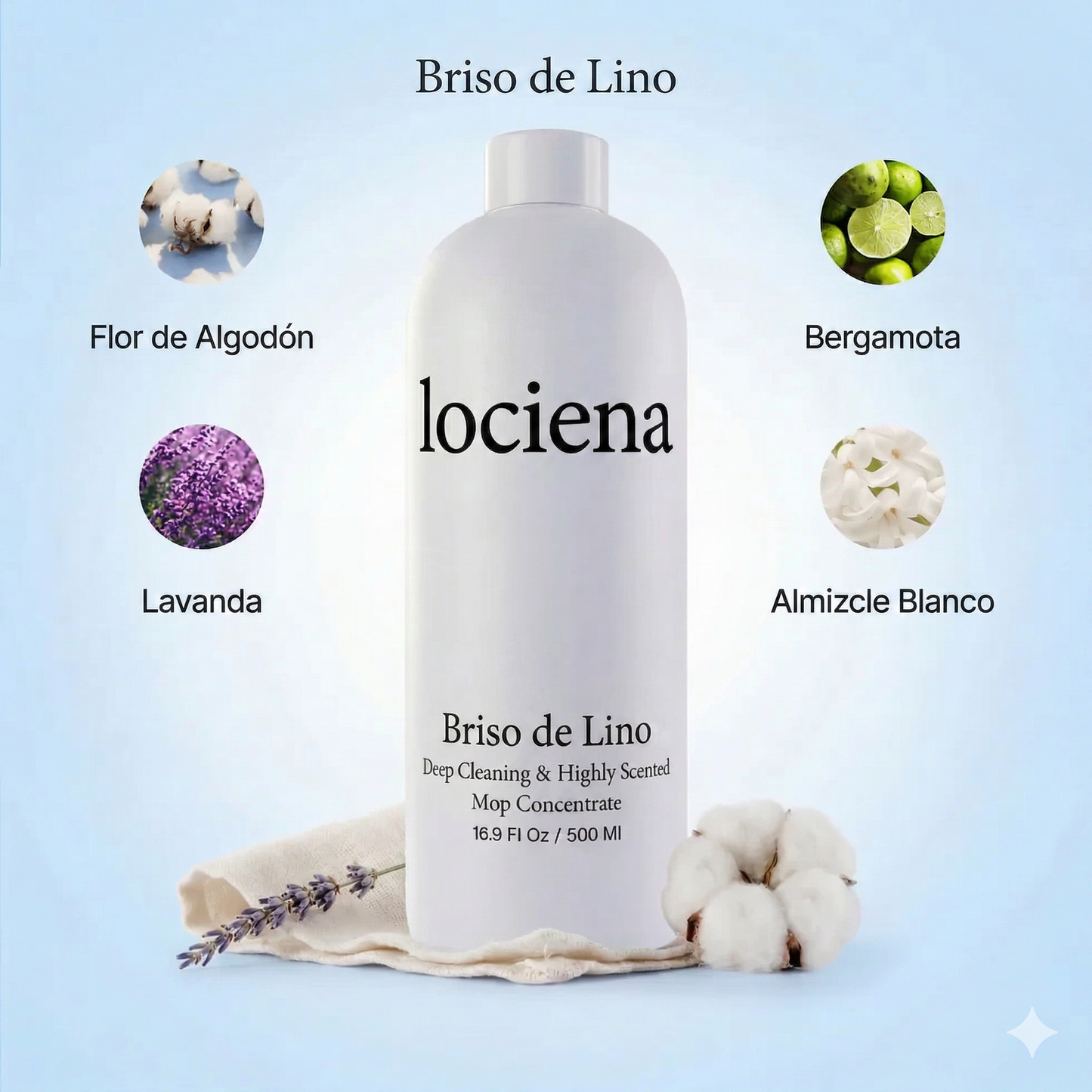 Jabón de fregona con aroma natural