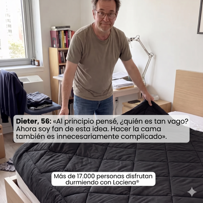Lociena® Manta – El Edredón 2 en 1 de secado rápido que hace innecesaria la ropa de cama.
