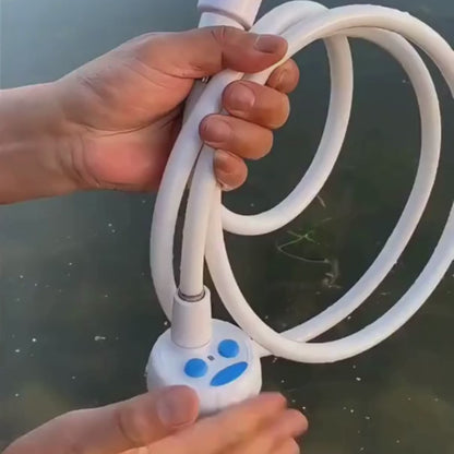Bomba de agua portátil: Kit con manguera y boquilla